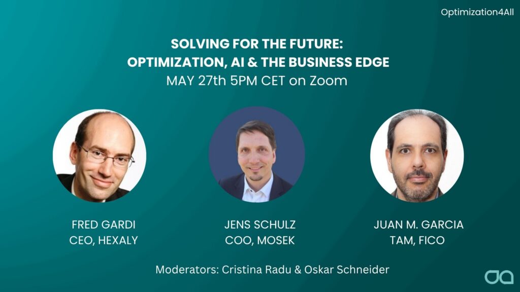 Solving for the future: Optimization, AI and the Business Edge